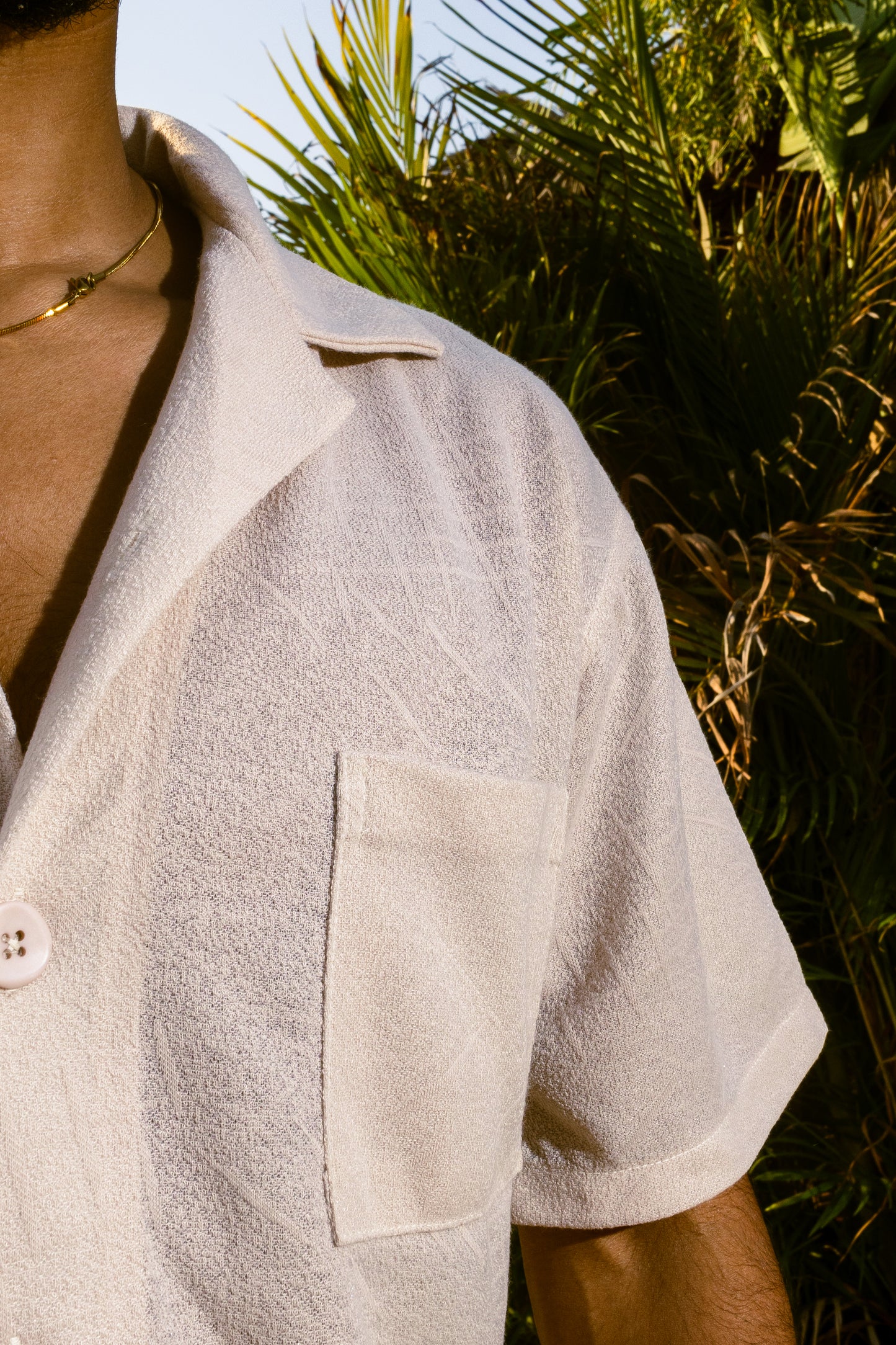 Marrakesh Mist – Jacquard Shirt
