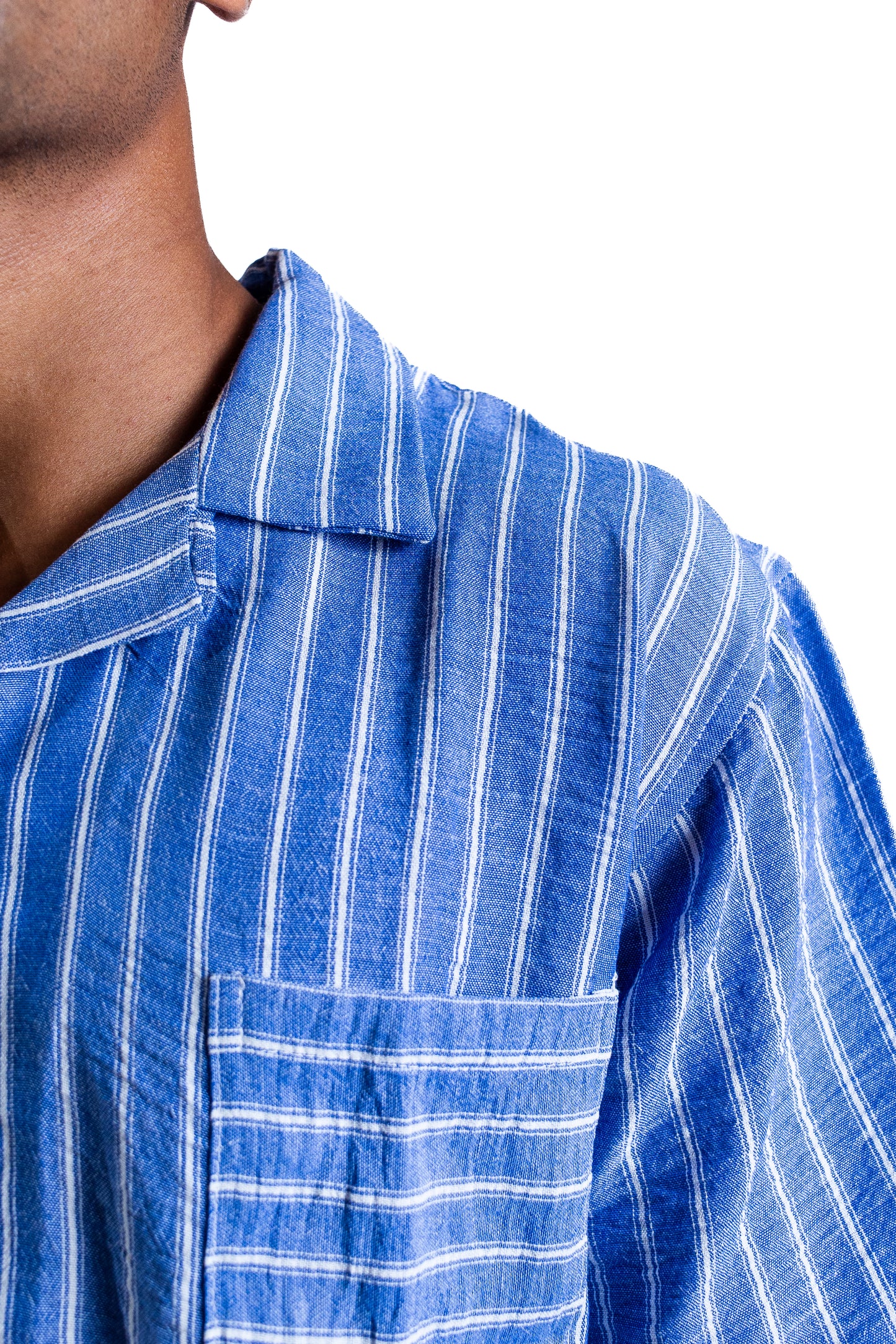Medina Tide – Striped Linen Shirt