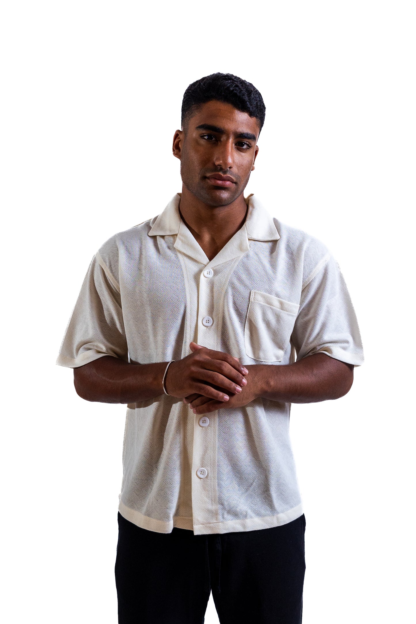 Silent Pearl– Jacquard Shirt