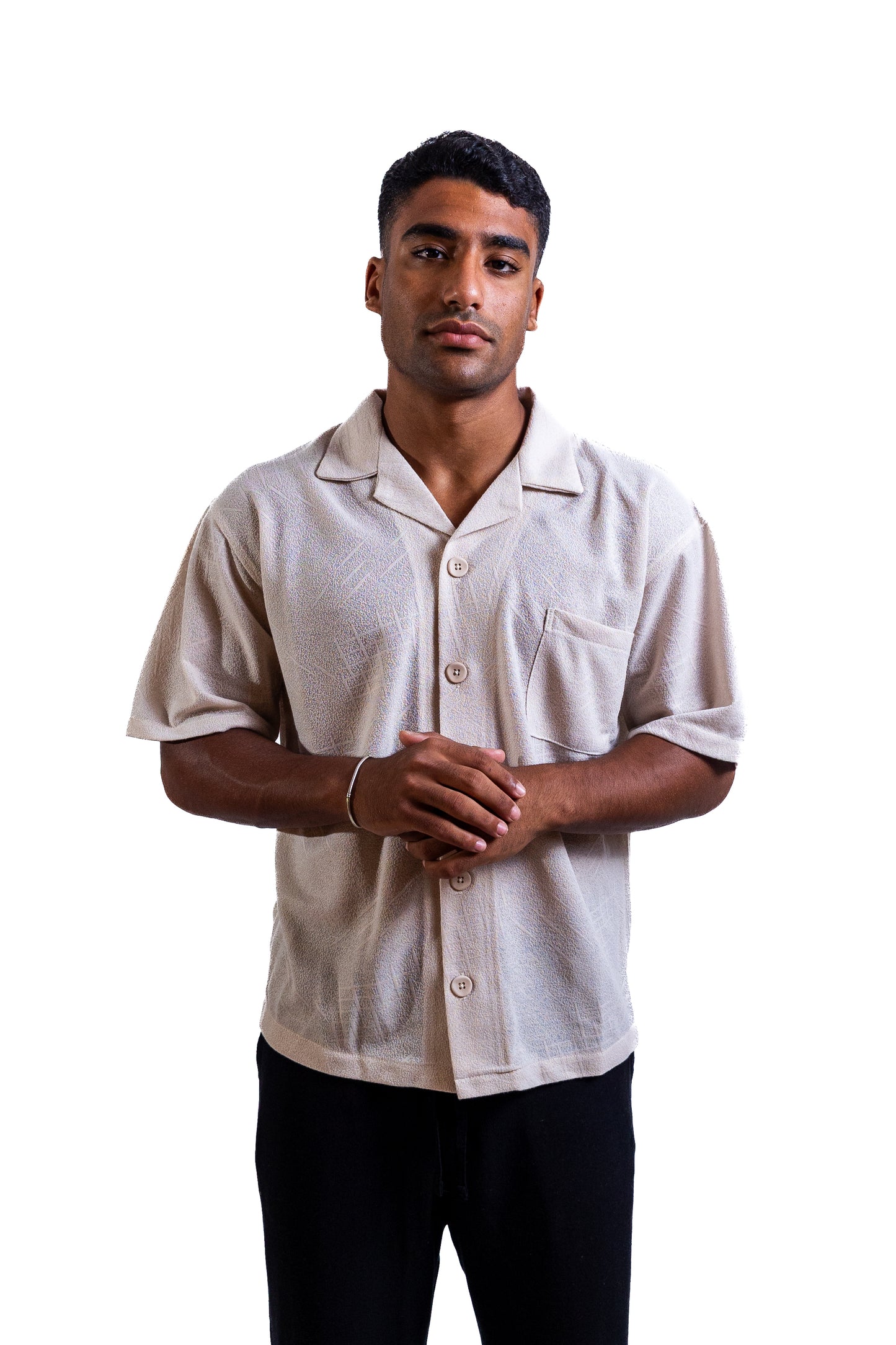 Marrakesh Mist – Jacquard Shirt