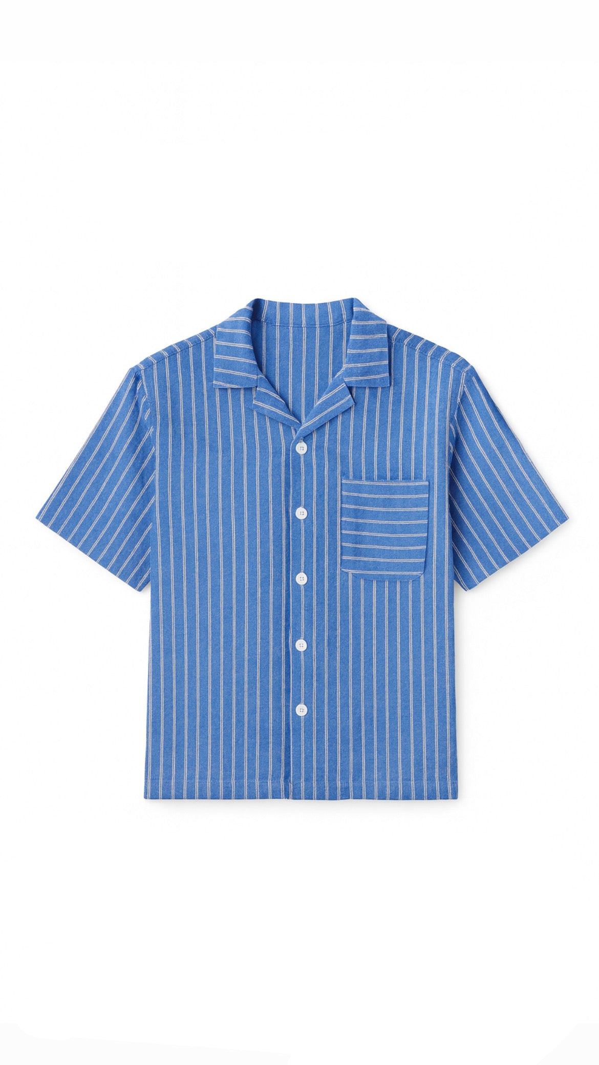 Medina Tide – Striped Linen Shirt