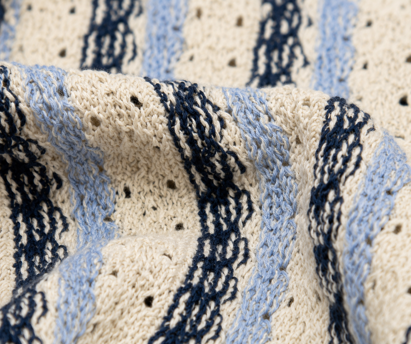 Shoreline Knitted Shirt – Blue