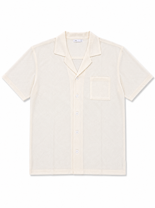 Silent Pearl– Jacquard Shirt