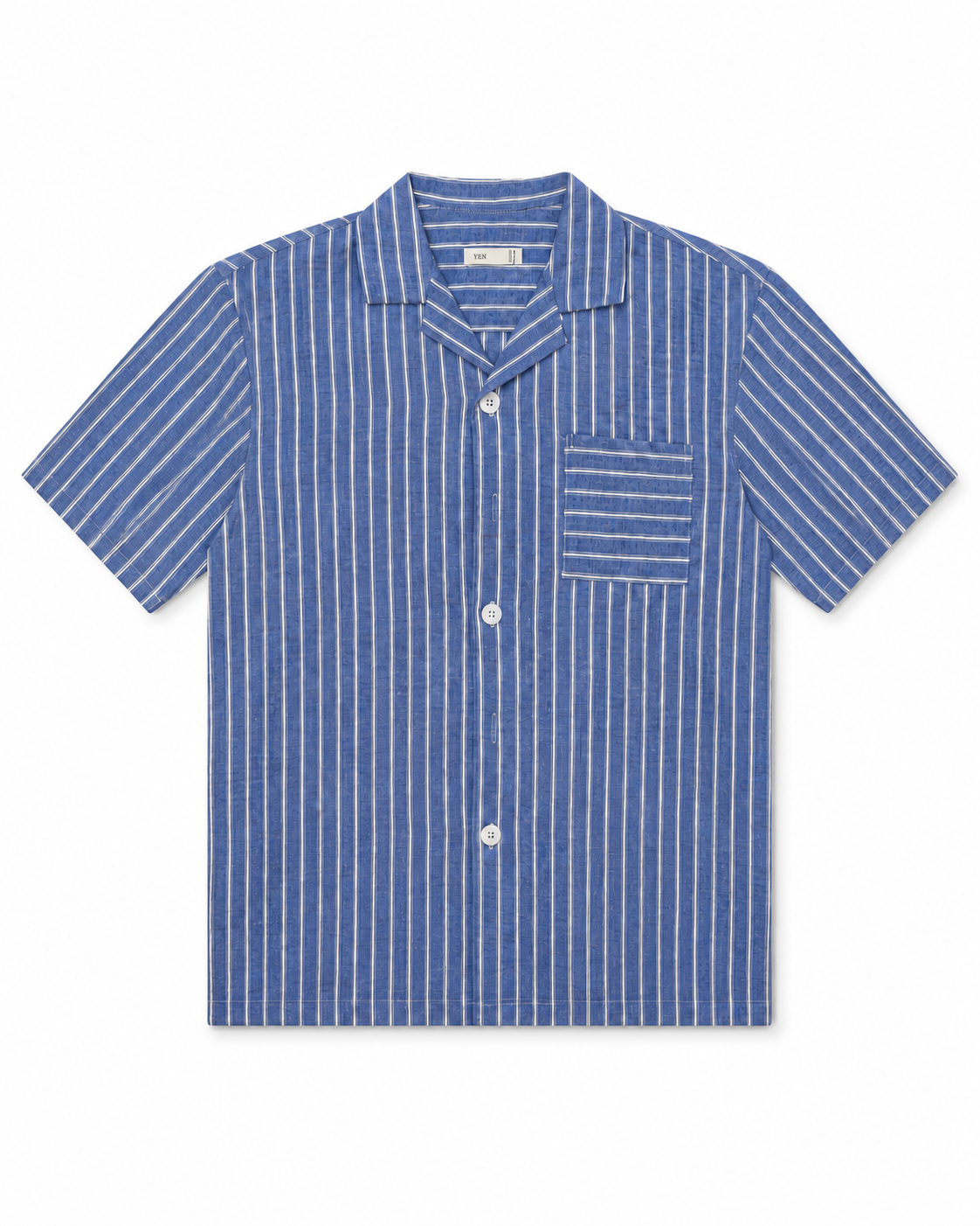 Medina Tide – Striped Linen Shirt