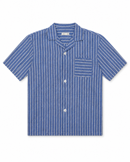 Medina Tide – Striped Linen Shirt