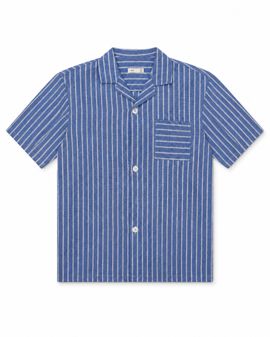 Medina Tide – Striped Linen Shirt