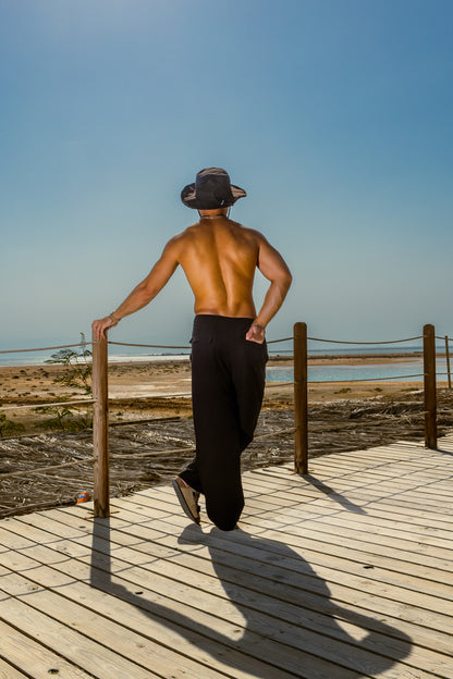 Layali Noir – Linen Pants