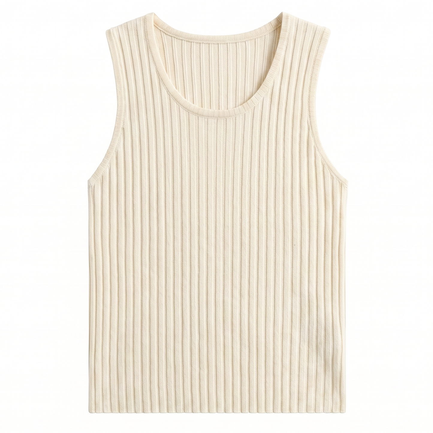 Yen Knitted Tank Top – Off White