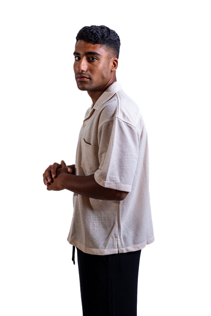 Marrakesh Mist – Jacquard Shirt